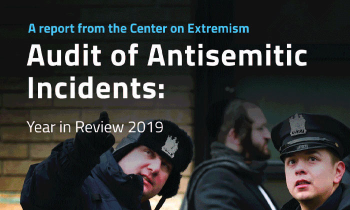 Anti-Defamation League | Audit Of Antisemitic Incidents: Year In Review ...