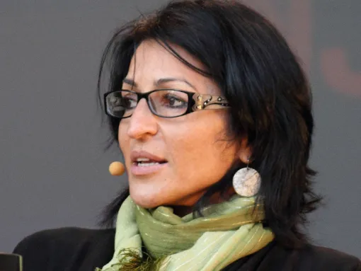 Author Susan Abulhawa (decltype via Wikimedia Commons)