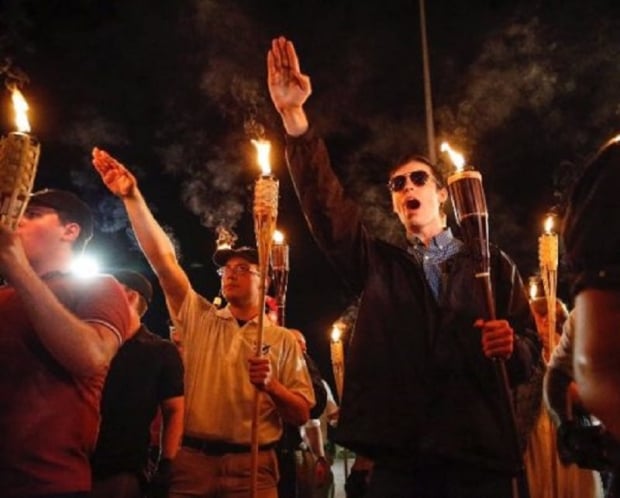 Sieg Heils in Charlottesville
