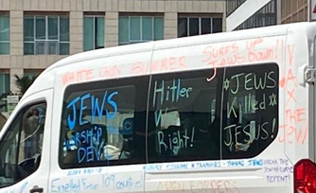White supremacist propaganda