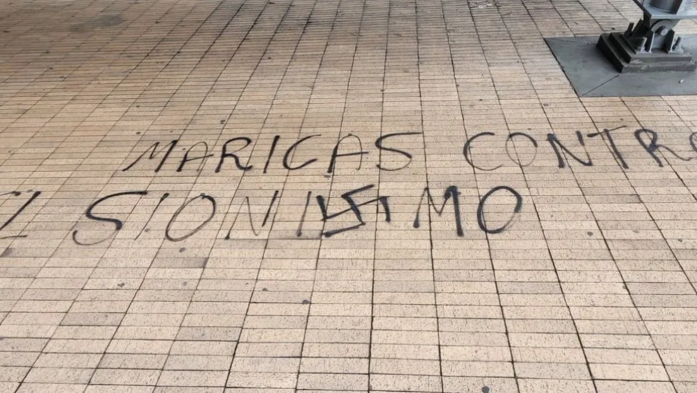 antisemitic graffiti