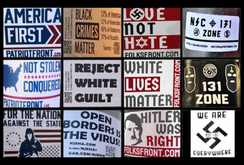 White Supremacist Propaganda Spikes in 2020 | New England ADL