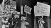 Brown v. Board of Education School Segregation Protest